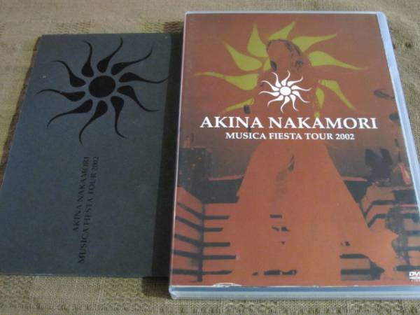 DVD 中森明菜 AKINA NAKAMORI MUSICA FIESTA TOUR 2002
