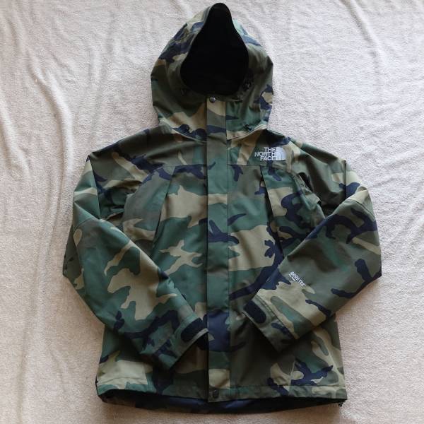 ノースフェイス マウンテンジャケット M 迷彩 カモ CF GORE-TEX