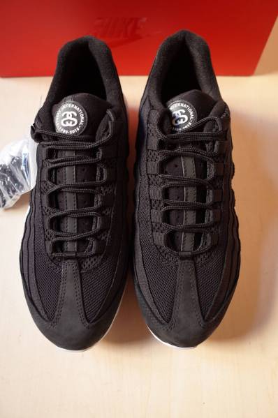 ★NIKE×STUSSY AIR MAX95BLACK ナイキステューシー 27センチ