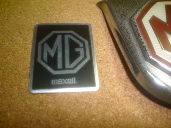 MGモーリス・ガレージエンブレム・バッジステッカー旧車当時物昔