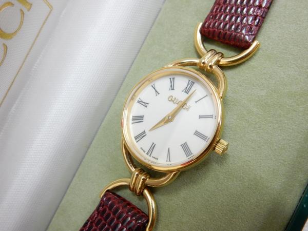 電池交換済【美品】GUCCI 6000.2.L 腕時計 レディース 革ベルト 電池 電池交換済【美品】GUCCI 6000.2.L 腕時計 レディース 革ベルト 電池
