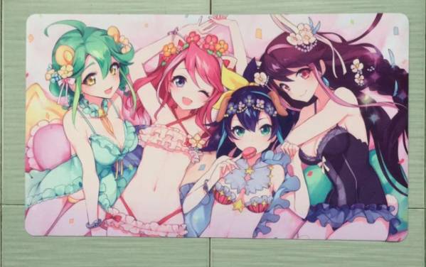 遊戯王 セレナ リン プレイマット 瑠璃 柚子 柊柚子 ミッドナイト
