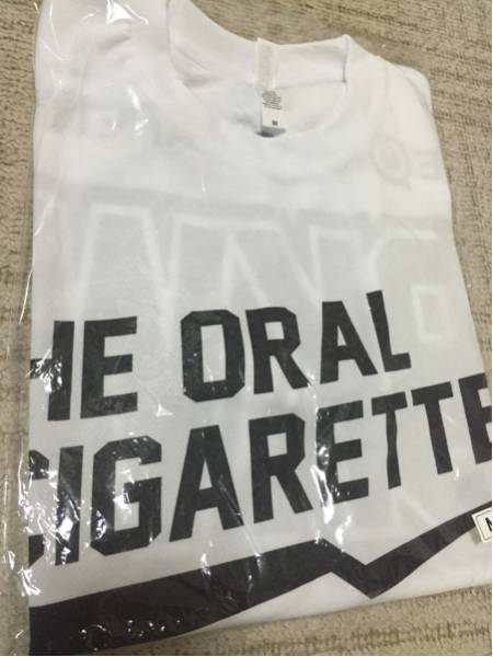 オーラルシガレッツ THE ORAL CIGARETTES スポーツTシャツ 白 M