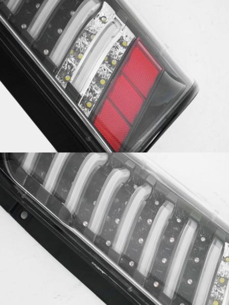 ○新品 NVキャラバン350 E26 フルLEDテールランプ 左右セット 黒 NV350