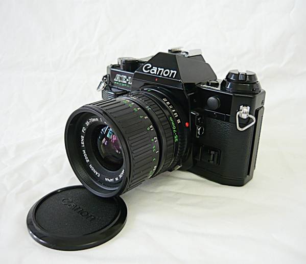 【JUNK品★1円～】 Canon / キャノン AE-1 PROGRAM + FD 35-70mm