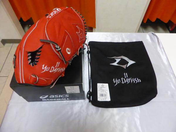 【14】asics 硬式投手用 BGH611 2016年 ダルビッシュ有モデル