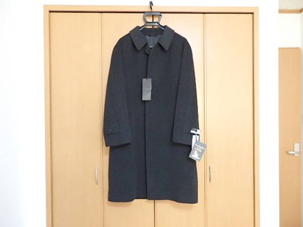 新品 ダーバン D'URBAN ☆カシミア100％コート★ダークグレー