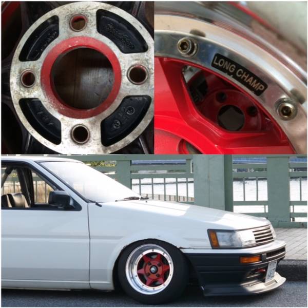 SSR ロンシャン 希少 XR7 8J 14 Aタイプ PCD114.3 タイヤ付き(社外品