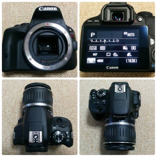 Canon EOS Kiss X7、レンズ、予備バッテリー、カバー付き_2