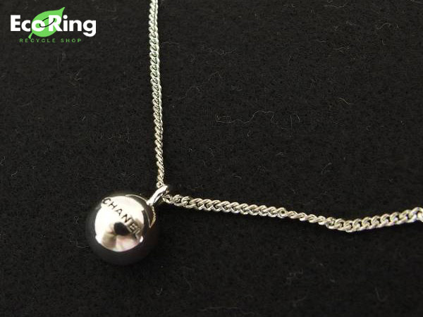 1円 シャネル 98P アクセサリー ネックレス ボール型 AU769