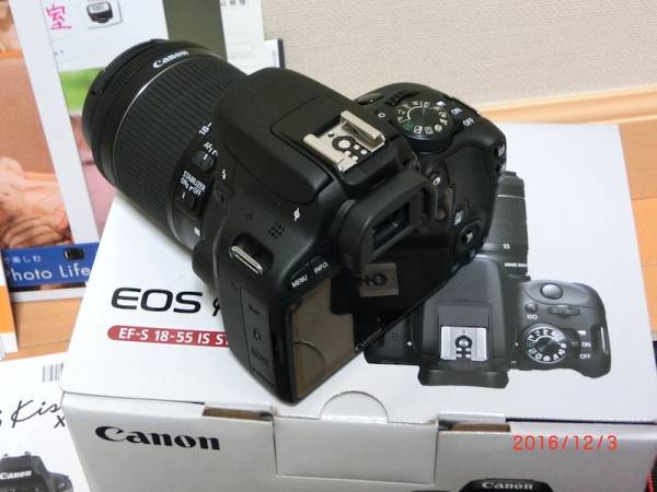 キャノン CANON EOS Kiss X7 18-55 IS STM レンズキット 美品 キヤノン