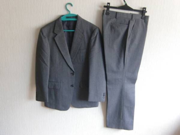 高級ブランド&超美品&国産★KING ARTHUR★毛/灰系/AB4 W85