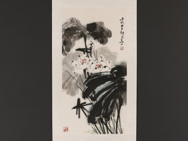 西野新川、【桜花富士】、希少な額装用画集より、美品、新品額装付、インテリア 人気定番，人気 729/○日本画 西野新川 鳥図 色紙絵 紙本 肉筆 額装 絵画