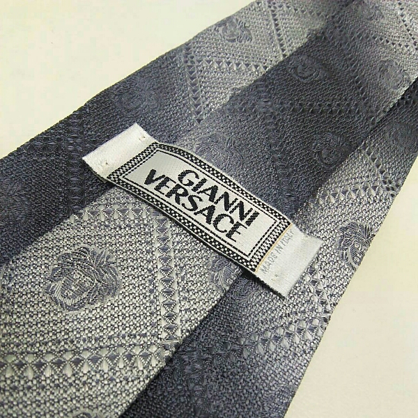 ヴェルサーチ シルクネクタイ メデューサ 極美品
