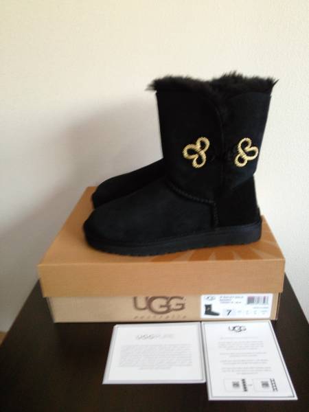 未使用＊UGG アグ　ベイリーゴールド　ムートンブーツ/　US7
