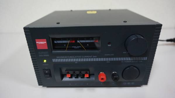 ダイヤモンド　無線機用安定化電源器　ＧＳＶ－３０００