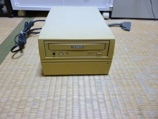 NEC 9801 9821 ノート用CDドライブ　I.ODATA　CD-BOX 動作品