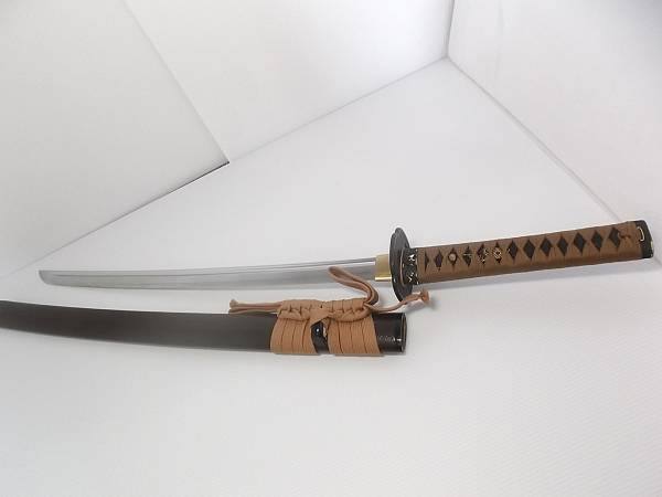 模造刀 居合刀 日本刀 全長77cm 重さ570g 溝が有る良い模造刀 しのびや