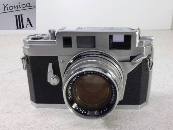 □□Konica コニカ レンジファインダー ⅢA F□□ フィルムカメラ 家電 □□Konica コニカ レンジファインダー ⅢA F□□ フィルムカメラ 家電