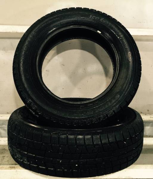 ☆8分山☆ スタッドレス 195/65R15 YOKOHAMA iG50 2本『SB0037』 195⁄65R15