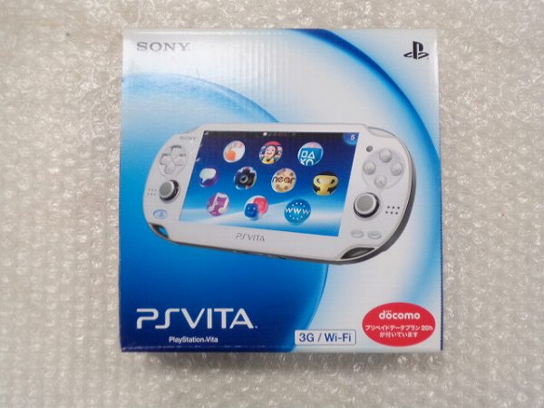 PS VITA クリスタルホワイト PHC-1100 AB02/3G Wi-Fi[梱0.1]