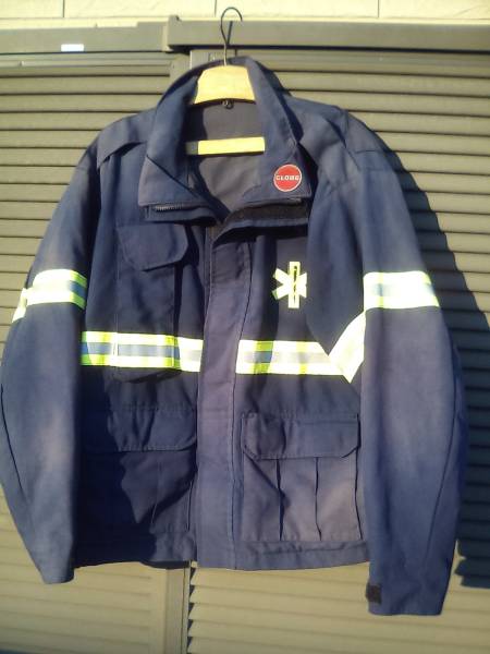 パラメディックジャケット 本物 レア １X（２XL～３XL) 救急隊