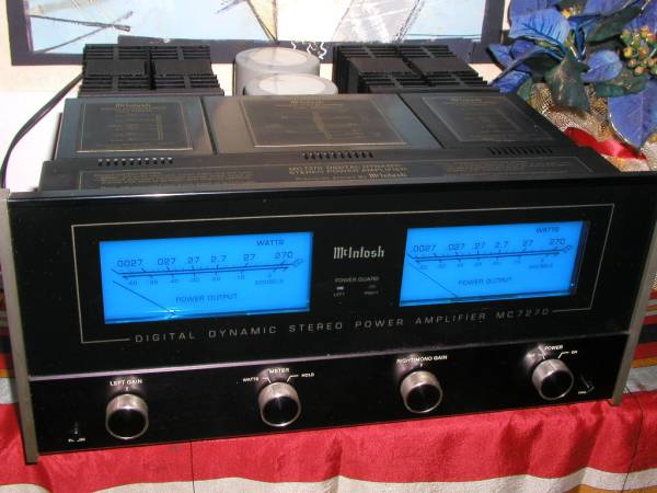 ☆◇マッキントッシュMC7270，パワーアンプ、当時82万動作良