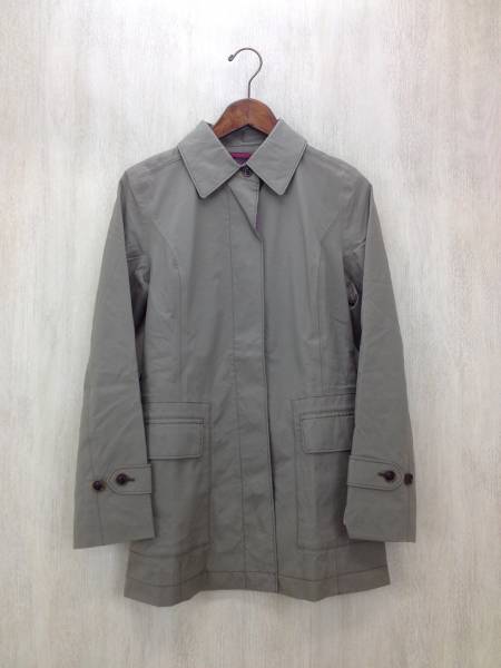 AMACA◆ステンカラーコート/38/KHK/GORE TEX(ゴアテックス)/ウ…