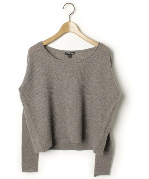◆ジェームスパース JAMES PERSE　カシミヤ１００％　クールネックニット　美品　◆ JAMES ジェームスパース James リサイクルカシミヤ メンズ リサイクル