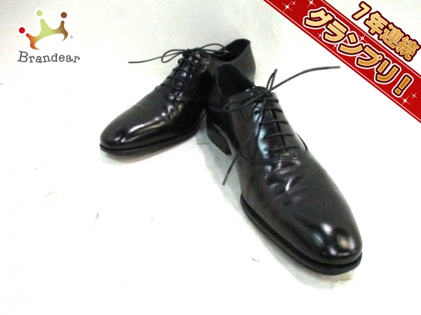 サルバトーレフェラガモ シューズ 6 1/2 3E メンズ - 黒 レザー