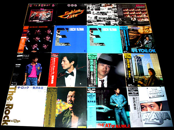 即決 5999円 B 矢沢永吉 キャロル LP 29枚/格安セット Yahoo
