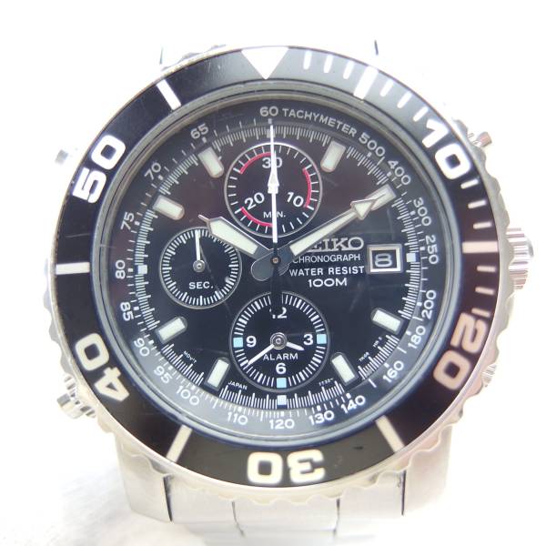 セイコー クロノグラフ 7T32 7G20 クオーツ腕時計 メンズ RR582