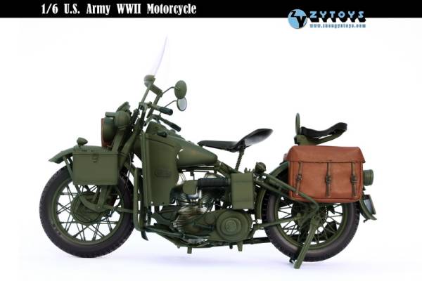 1⁄6 WWII - Motorcycle Army Toys ZY U.S. アーミー US ZYTOYS U.S