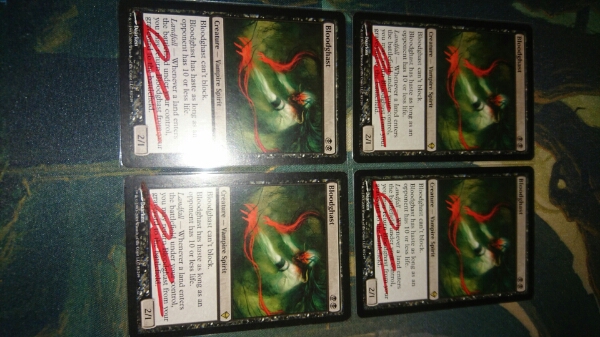 MTG 恐血鬼 ZEN (英)4枚セット※サインド