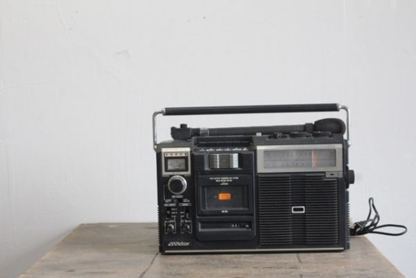 ただ今お得なウィンターセール開催中 ビクター ラジカセ RC-525 動作品