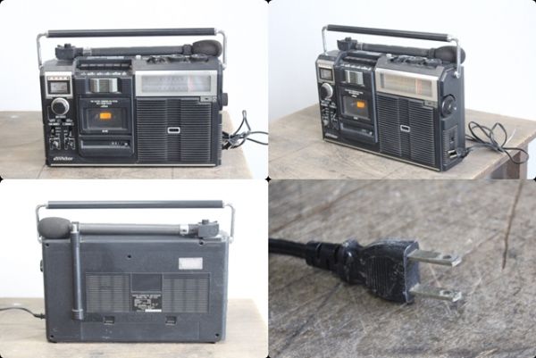 Victor ビクター RC525 ラジカセ ただ今お得なウィンターセール開催中 ビクター ラジカセ RC-525 動作品