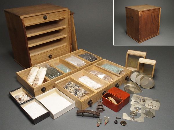 C188. 盆景 道具セット いろいろまとめて 箱付 / 盆石水石盆栽