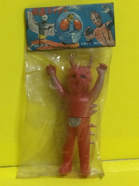 ☆ポピー ミニソフビ 仮面ライダー怪人 ヒトデムラ 未開封