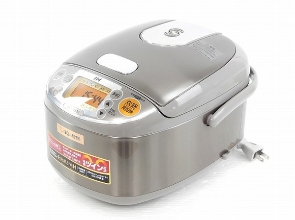 中古 象印 NP-GG05E2 IH 炊飯器 極め炊き 3合炊き 家電 O2199950
