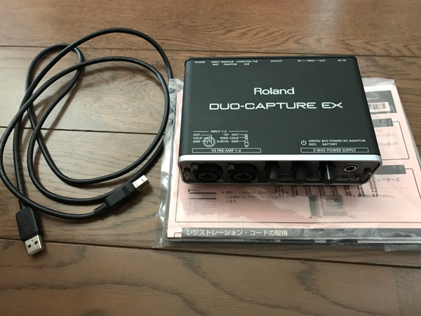 楽器・機材 Roland Duo-Capture EX オーディオインターフェイス