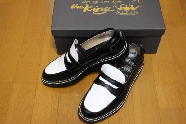 ロカビリーシューズ コンビローファー the キング Kingザ shoes 