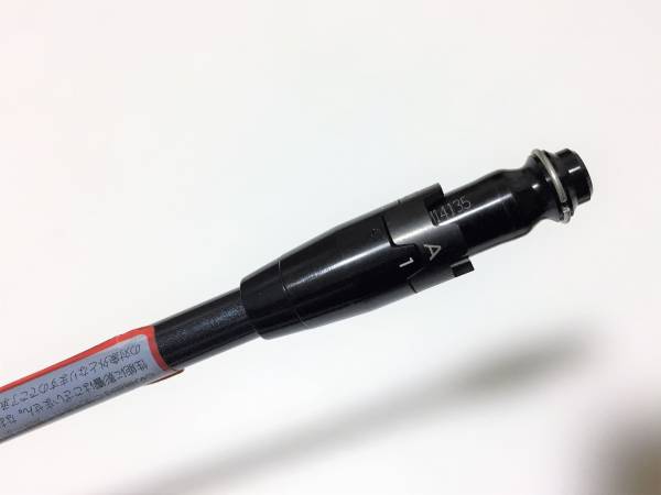 タイトリスト スリーブ付きシャフト tourAD MJ-7s 1W用 ヘッド装着時