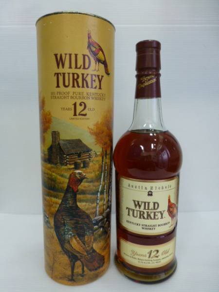 ◇古酒/未開栓 バーボン WILD TURKEY/ワイルドターキー 12年