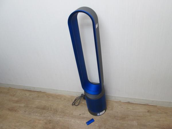 美品1円 dyson タワーファン AM11 扇風機 Pure Cool リモコン 青