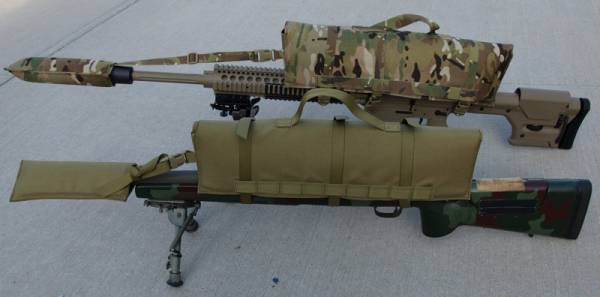 BLACKHAWK!製 マズルカバー付きスコープカバー BLACKHAWK!製 マズルカ