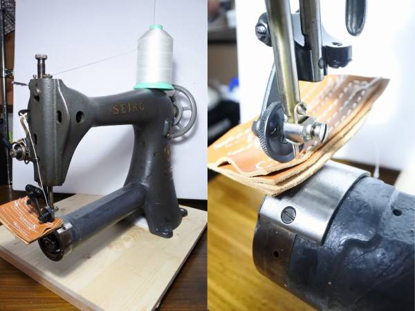 セイコーTE-3 0番糸 卓上手回し 腕ミシン 17種