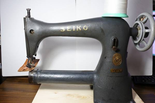 セイコーTE-3 0番糸 卓上手回し 腕ミシン 17種