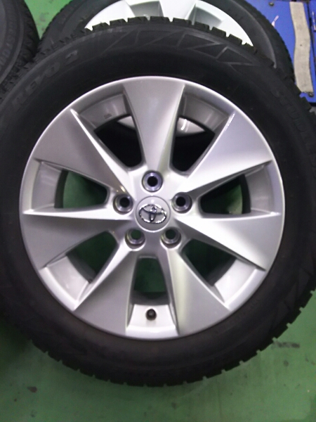 20系アルファード ヴェルファイア 純正17インチ&スタッドレス