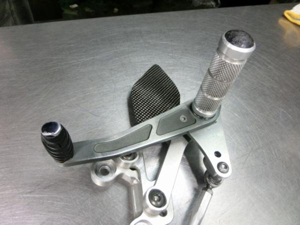 CBR954RR WR'S製バックステップAssy左右セット☆SC50