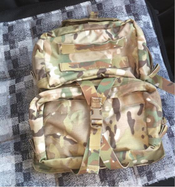 【実物生地】マルチカムバックパネルセット marsoc ポーチ